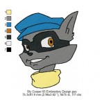Sly Cooper 05 Embroidery Design
